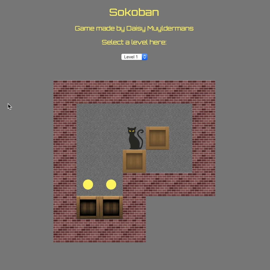 Screenshot of Sokoban